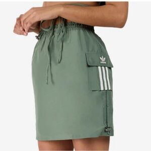 Adidas Green Skirt with Pocket Detail